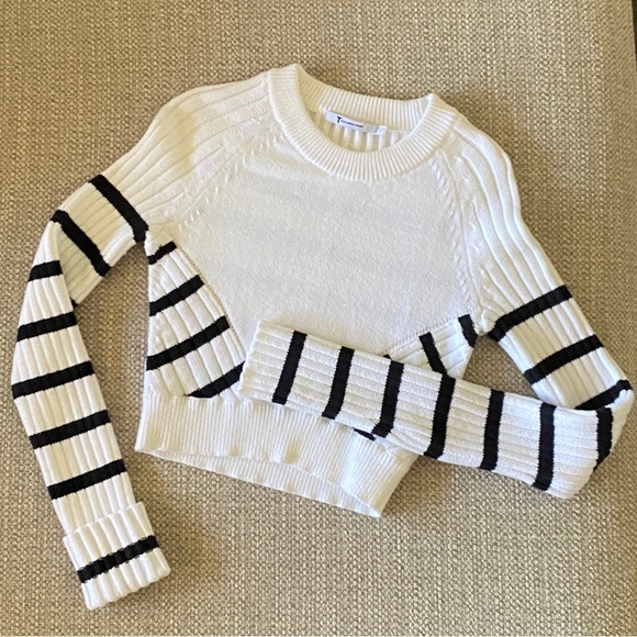Alexander Wang Multi Direction Stripe Sweater Size XS. EUC - Picture 6 of 15
